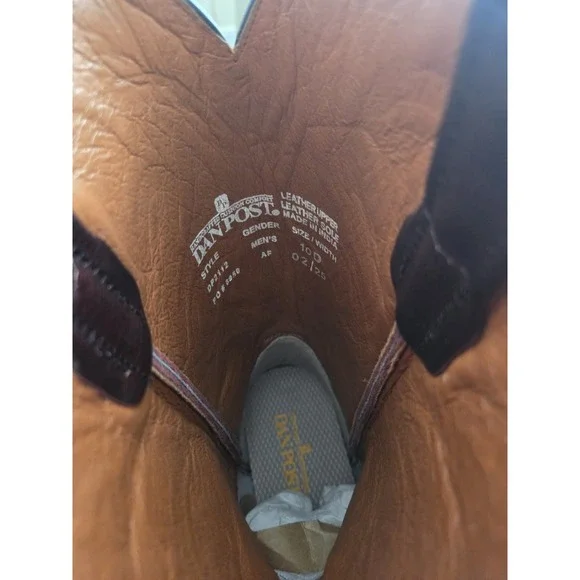 Dan Post Black Cherry Mignon Corona Cowboy Boots Men's 10d Western - Picture 13 of 16